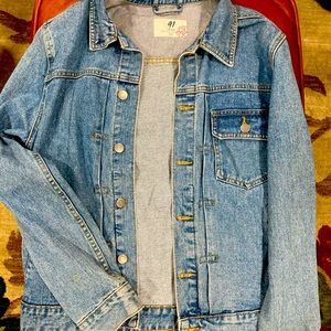 91 small denim jean jacket